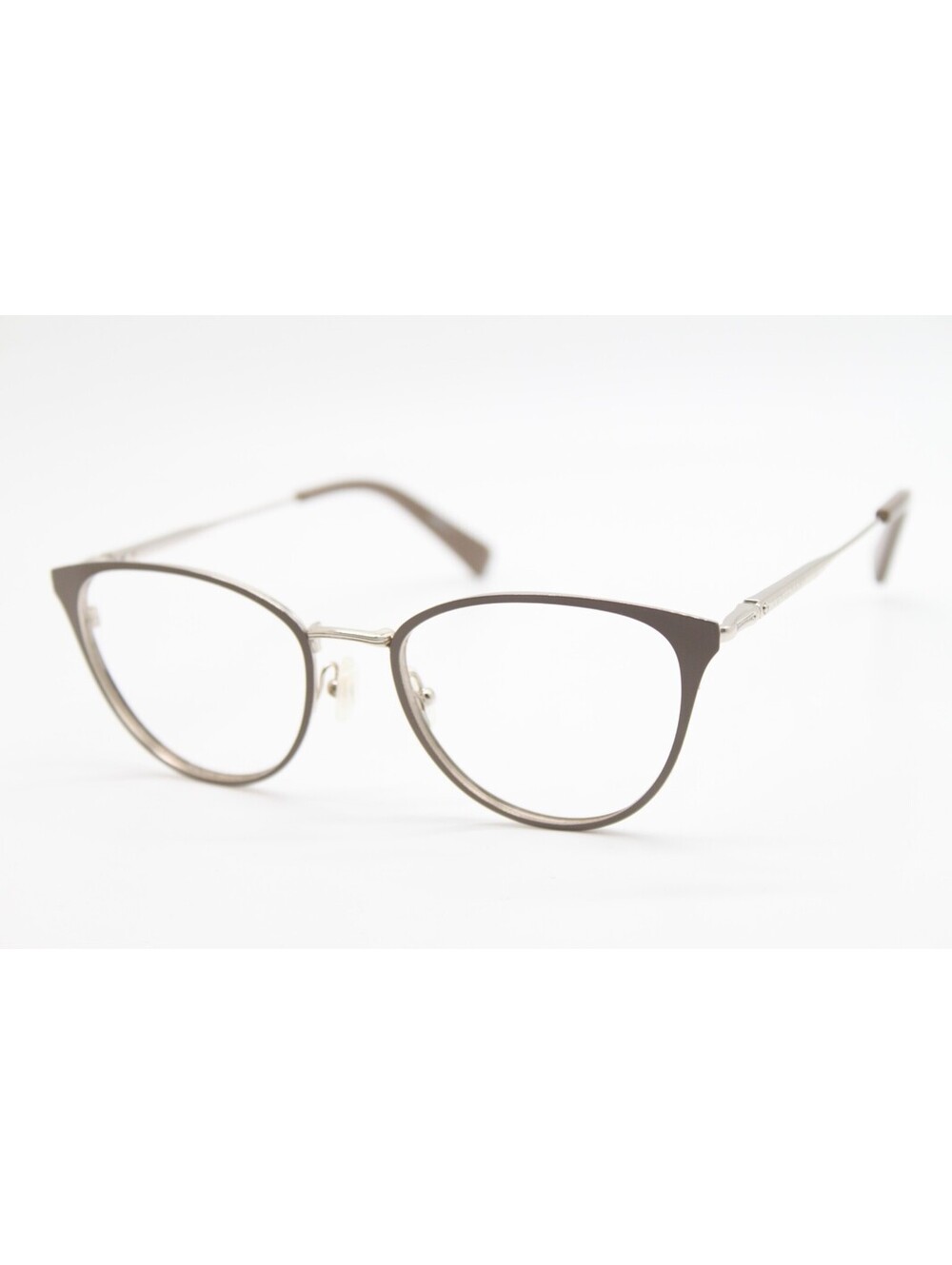 NEW LONGCHAMP LO2124 901 GREY SILVER AUTHENTIC EYEGLASSES 50-19